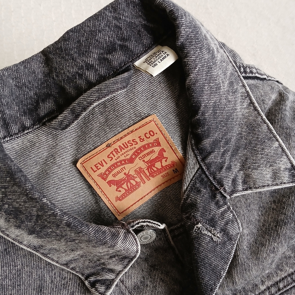 levis ♡ oversized utility trucker jacket - image 5